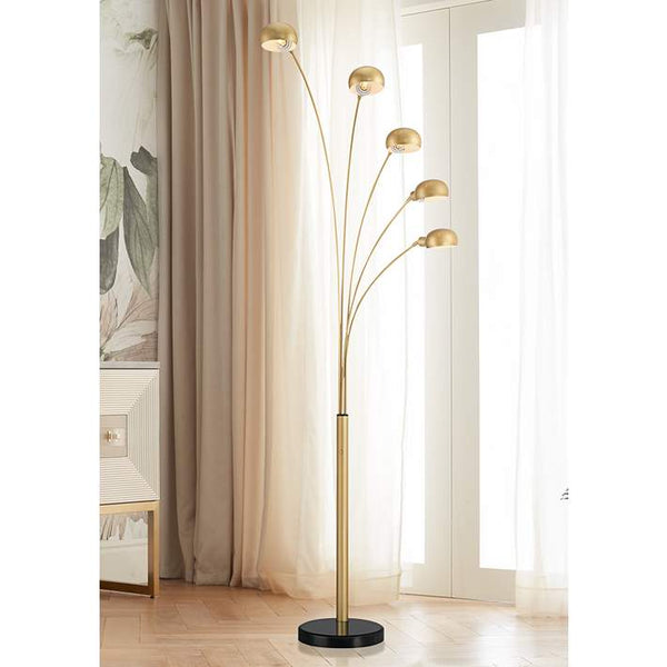 5 headed metal floor lamp – Selection Pakistan