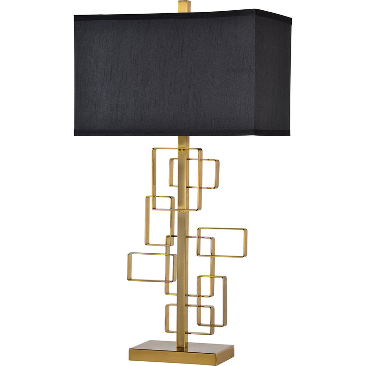 Geometric table lamp