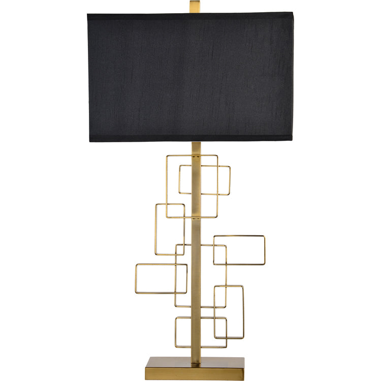 Geometric table lamp