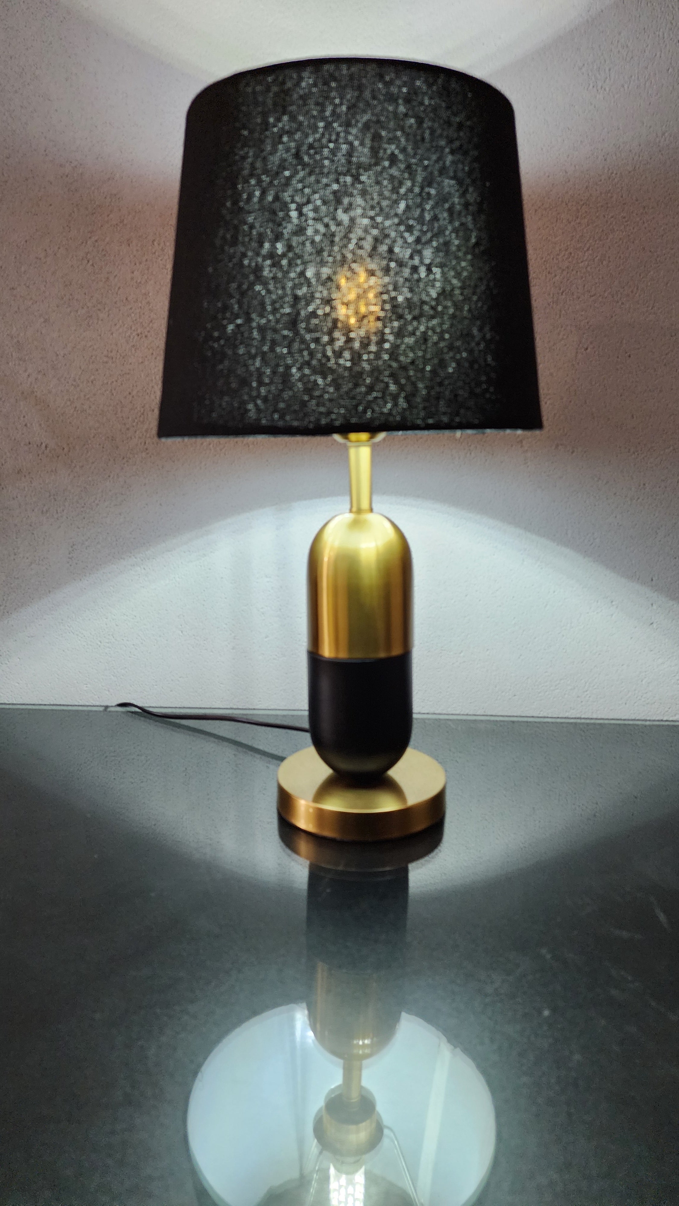 Black and Gold Accent table lamp