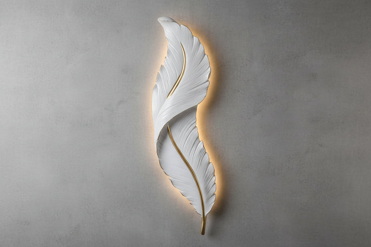 Leaf Led Wall Motif