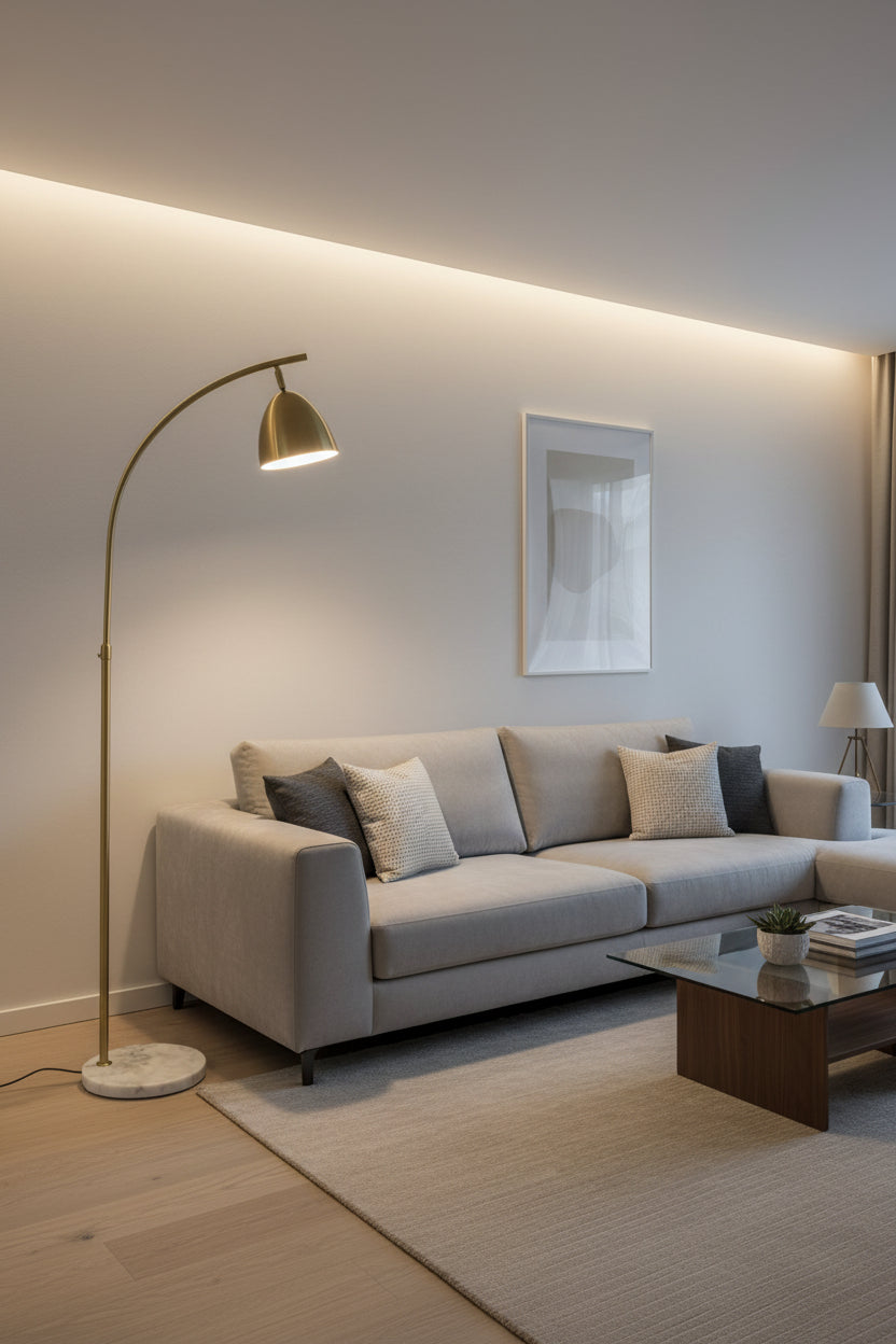 Nordic Arc Floor Lamp