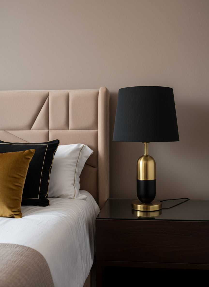 Black and Gold Accent table lamp