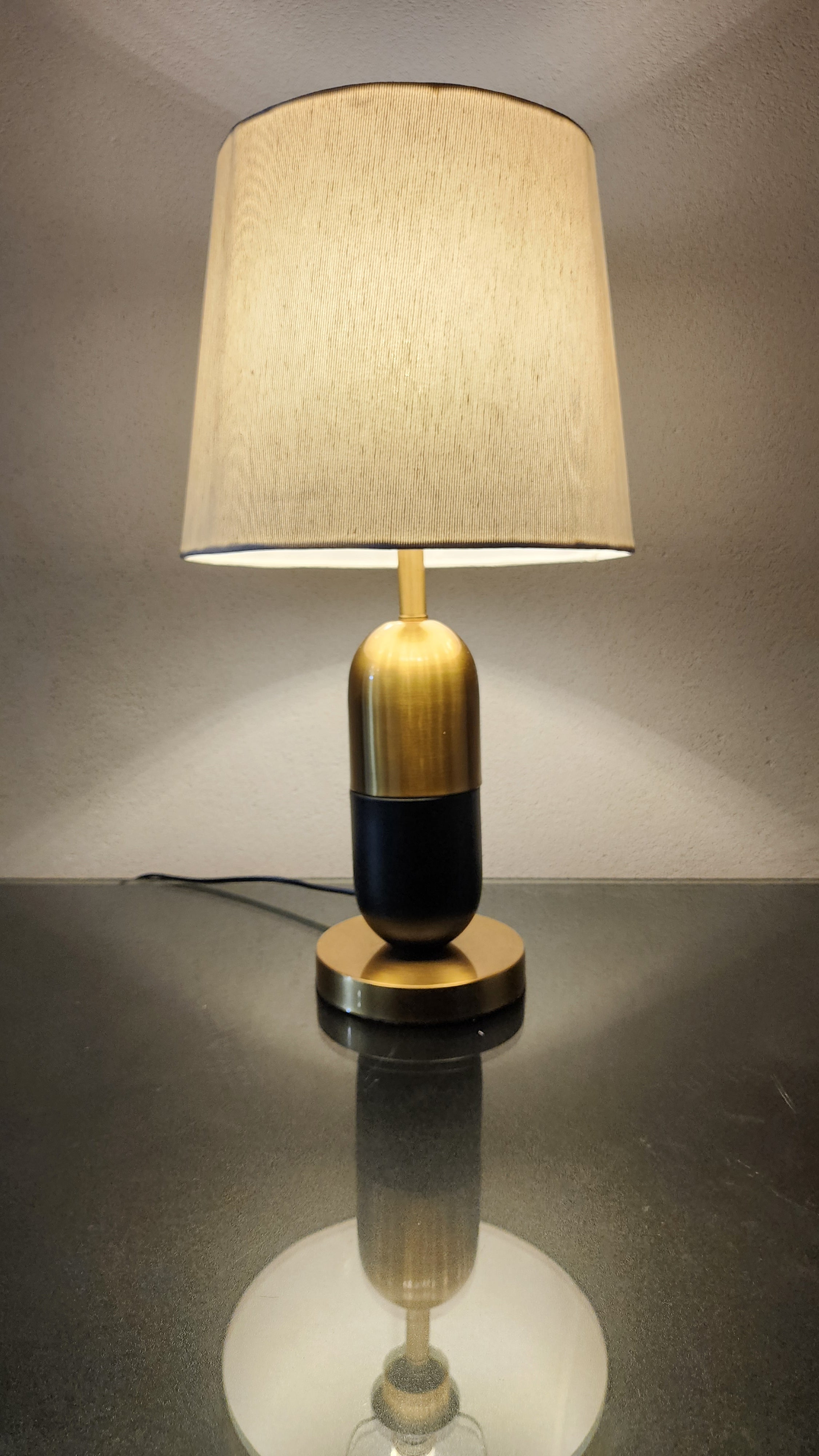 Black and Gold Accent table lamp
