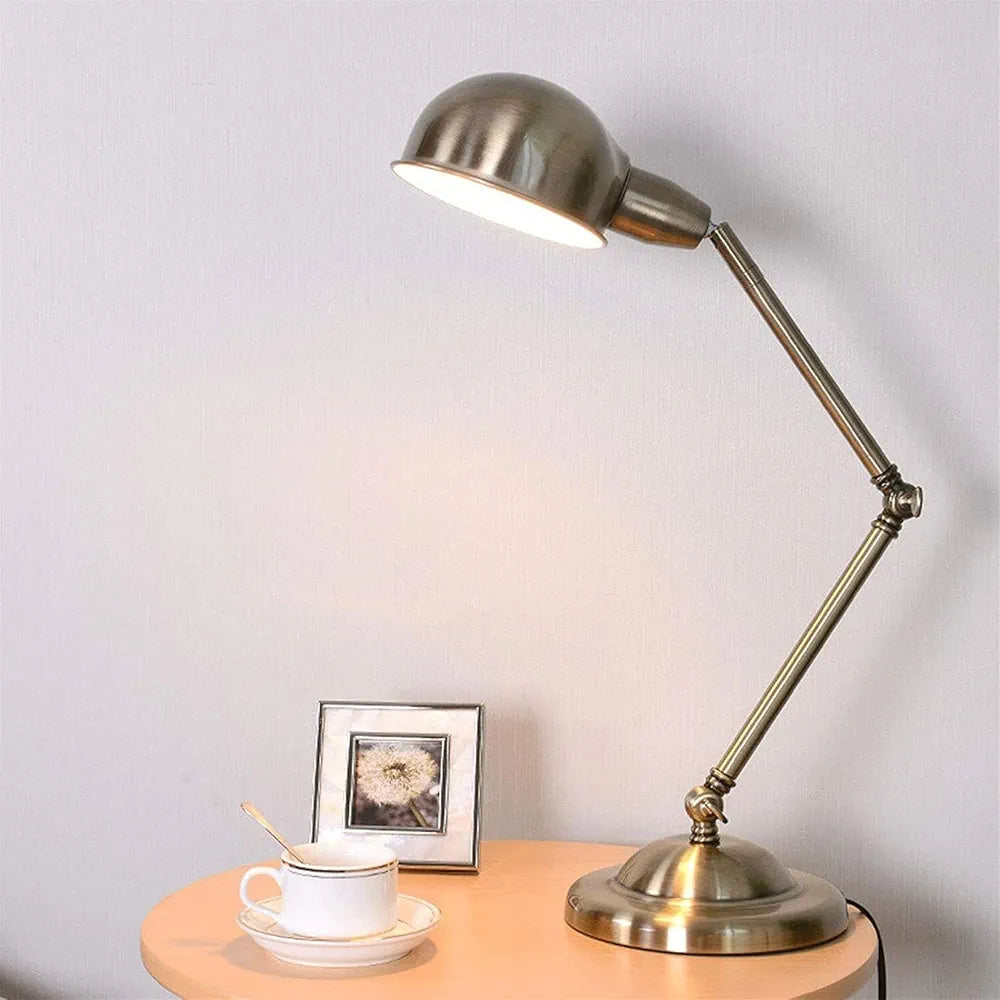 Anitque Silver Study lamp