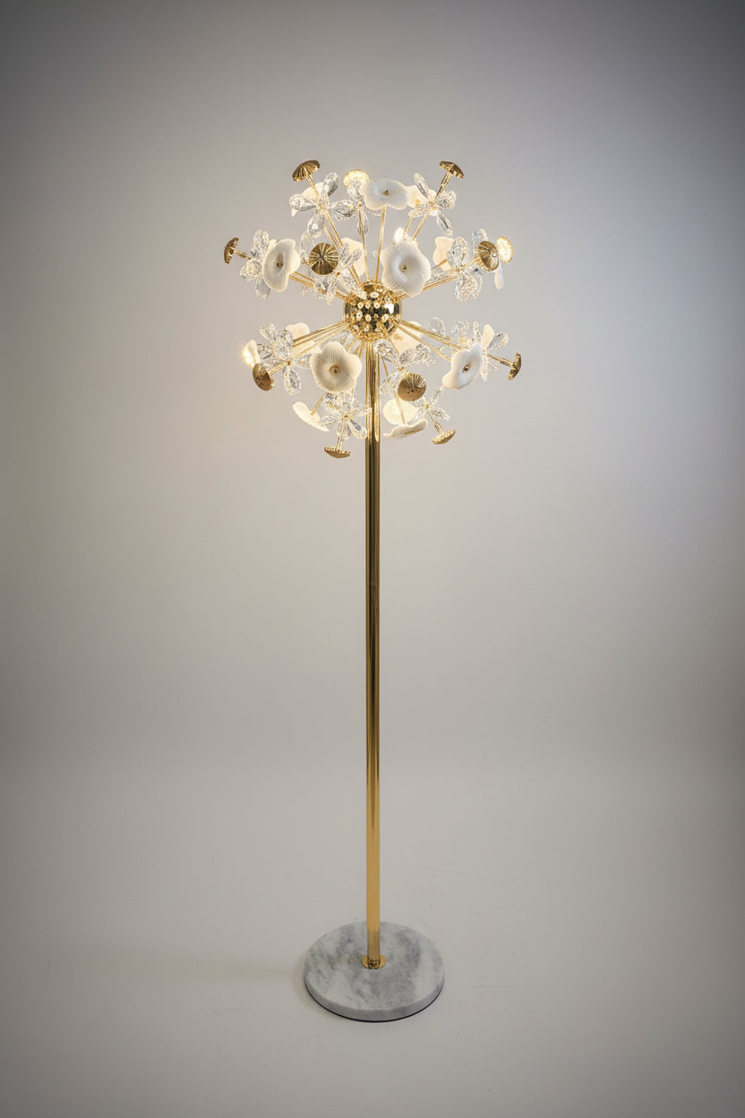 Luxury Chandelier Style Floor Lamp