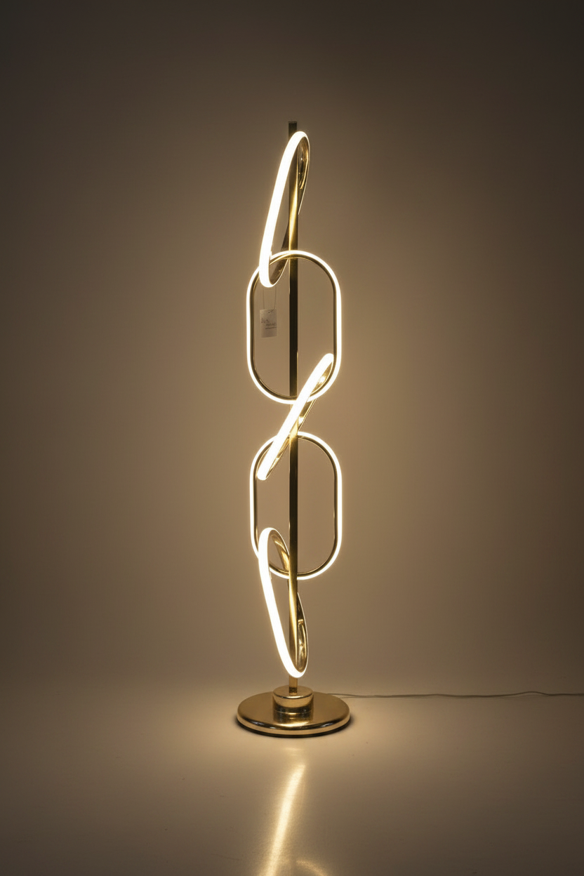 Interlocked Led Floor Lamp